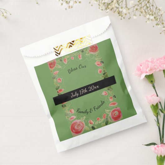 Zeer  WeddingFavor Cookie Bag Bedankzakje (Gezegeld)