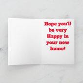 Zeer welkom nieuwe buren aankondiging (Binnen)