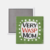 Zeer wesp moeder koelkastmagneet magneet (Voorkant / Achterkant)