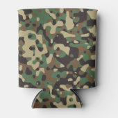 Zeer wollen jager Style Woodland Camo Pattern Blikjeskoeler (Voorkant)