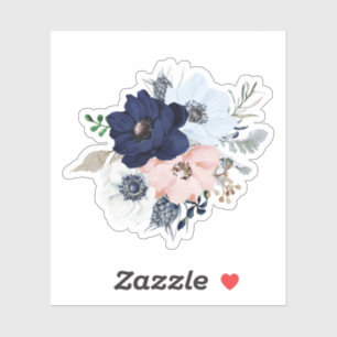 Zeesbloemen bouquet sticker