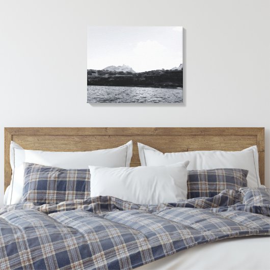 zeeschaal canvas afdruk (Insitu (Slaapkamer))