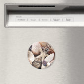 Zeeschalen aan de kust magneet (Insitu (Vaatwasser))