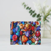 Zeeschalen Abstract 2009 Briefkaart (Staand voorkant)