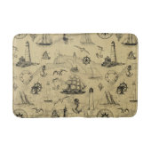  zeescheepvaartschepen voor de kust van Anchor Déc Badmat (Voorkant)