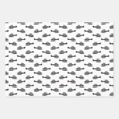  zeescheepvaartvliegtuigen DOUANEACHTERGRONDKLEUR Inpakpapier Vel (Voorkant 3)