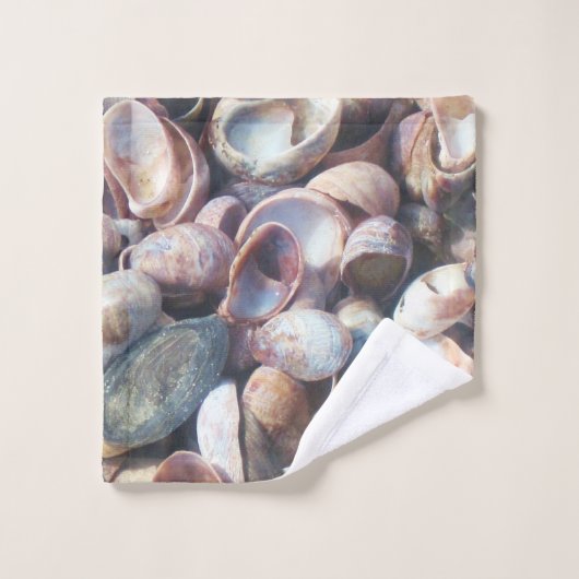 Zeeschelp Bad Handdoek (Wasdoekje)
