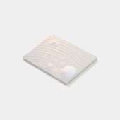 Zeeschelp en zeeduivel post-it® notes (Schuin)