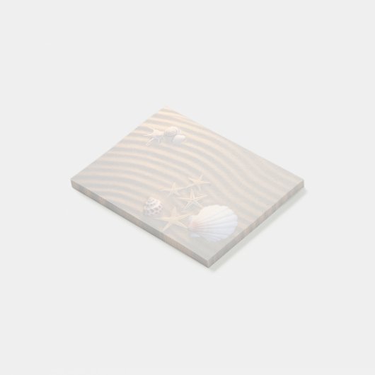 Zeeschelp en zeeduivel post-it® notes (Schuin)