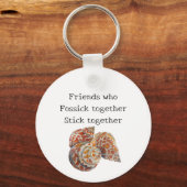 Zeeschelp/Fossickers Sleutelhanger (Voorkant)