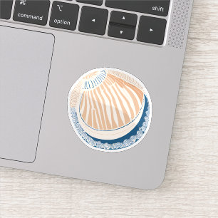 Zeeschelp Mooie Oceaanschelp Sticker