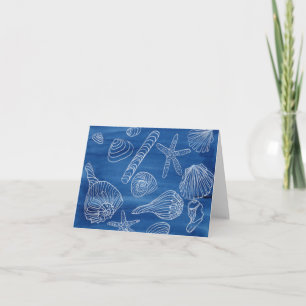 Zeeschelp Notecard Kaart