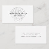 Zeeschelp Visitekaartje (Voorkant / Achterkant)