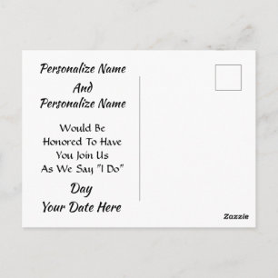 Zeeschelpen aan de Zee Shore Bewaar de datum Briefkaart