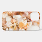Zeeschelpen achtergrond: mariene thema. Case-Mate iPhone case (Achterkant (horizontaal))
