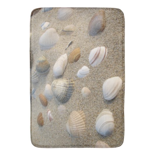 Zeeschelpen Badmat (Voorkant Verticaal)