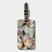 Zeeschelpen Bagagelabel (Voorkant verticaal)