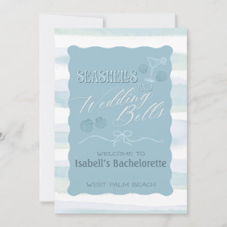 Zeeschelpen & Bruiloftbellen Bachelorette Reisplan Kaart