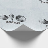  zeeschelpen cadeaupapier (Hoek)