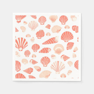 Zeeschelpen Cute Oceaan Strand Servet