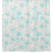 Zeeschelpen douchegordijn (Voorkant)