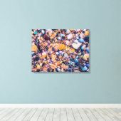 Zeeschelpen en keelschepen canvas afdruk (Insitu (Houten vloer))