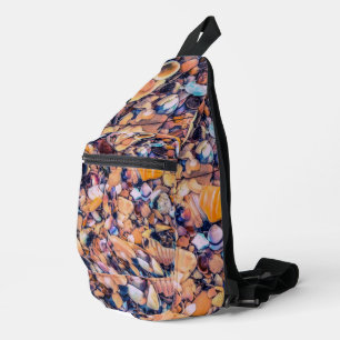Zeeschelpen en steentjes Print Cut Sew Bag Sling Bag