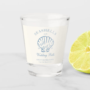 Zeeschelpen en Trouwbellen Bachelorette Feest Shot Glas