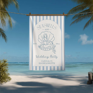 Zeeschelpen En Trouwbellen Bachelorette Spandoek