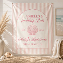 Zeeschelpen en Trouwbellen Roze Bachelorette