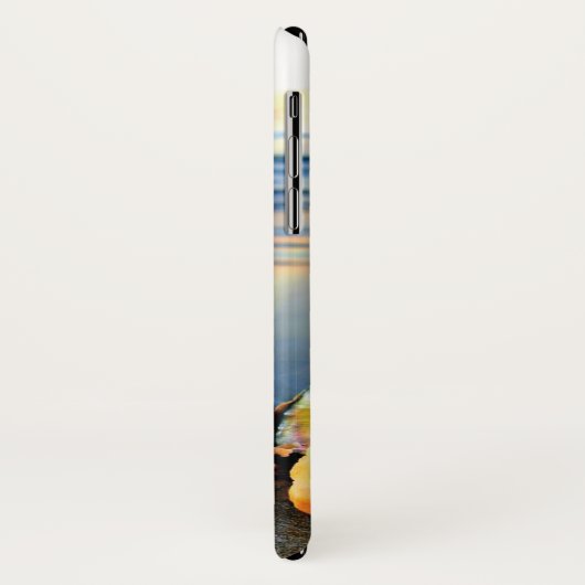 Zeeschelpen en zeesterkreeft op het strand Case-Mate iPhone case (Achterkant/links)