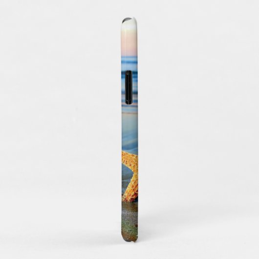 Zeeschelpen en zeesterkreeft op het strand Case-Mate iPhone case (Achterkant/rechts)