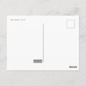 Zeeschelpen in Surf Briefkaart (Achterkant)