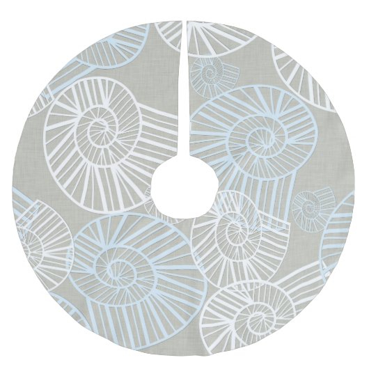 Zeeschelpen Kerstboom Rok (Voorkant)