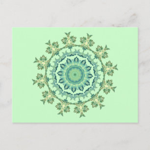 Zeeschelpen Mandala Briefkaart