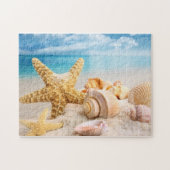 Zeeschelpen op het strand 252 stuk Puzzel (Horizontaal)