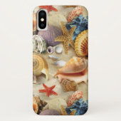 Zeeschelpen op het strand Case-Mate iPhone case (Achterkant)