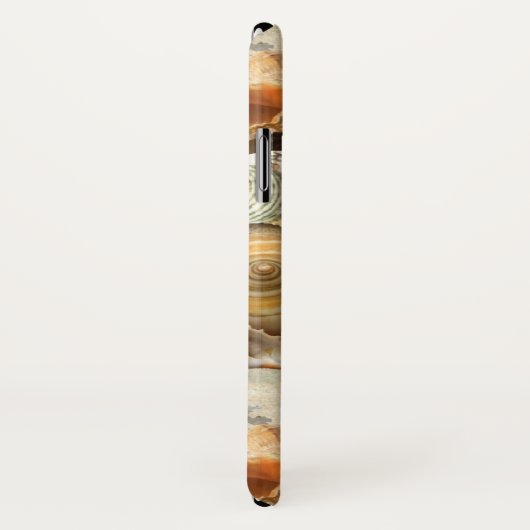 Zeeschelpen op het strand Case-Mate iPhone case (Achterkant / rechts)