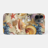 Zeeschelpen op het strand Case-Mate iPhone case (Achterkant (horizontaal))