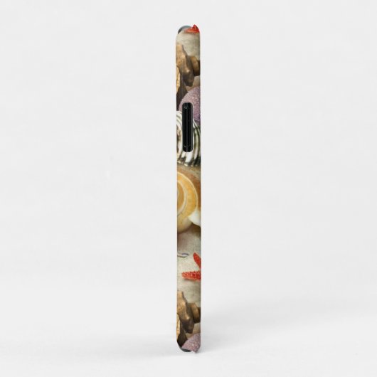 Zeeschelpen op het strand Case-Mate iPhone case (Achterkant/rechts)