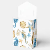 Zeeschelpen Patroon Strand Bruiloft Feest Favor Do Bedankdoosjes (Geopend)