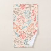 zeeschelpen set bad handdoek (Handdoek)