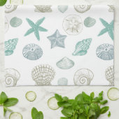 Zeeschelpen Theedoek (Gevouwen)