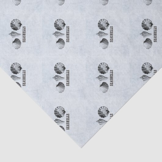  zeeschelpen tissuepapier (Detail)