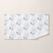 Zeeschelpen Turquoise Bad Handdoek (Handdoek)