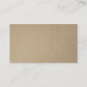 Zeeschelpen Visitekaartje (Achterkant)