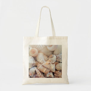 Zeeschelpen, zomerstrand Exotic Tropical Romantic Tote Bag