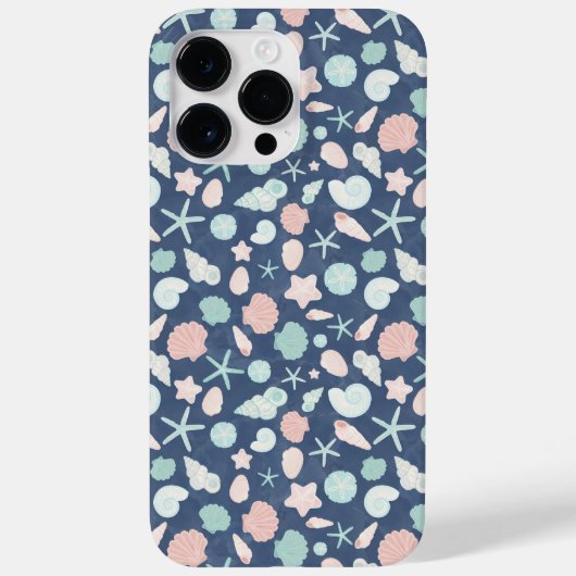 zeeschelpenpatroon Case-Mate iPhone case (Achterkant)