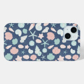 zeeschelpenpatroon Case-Mate iPhone case (Achterkant (horizontaal))