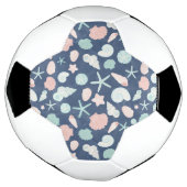 zeeschelpenpatroon voetbal (Gedraaid)